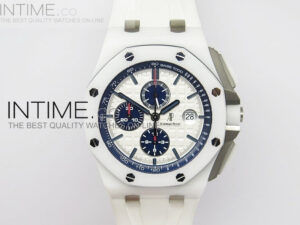 Royal Oak Offshore 44mm White Ceramic JF 1:1 Best Edition A3126