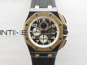 Royal Oak Offshore 2020 44mm RSF 1:1 Best Edition RG Bezel on Rubber Strap A3126