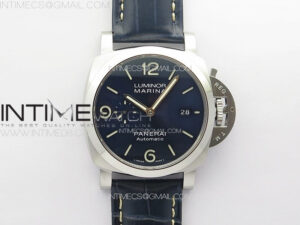 PAM 1313 W TTF 1:1 Best Edition on Blue Leather Strap P9010