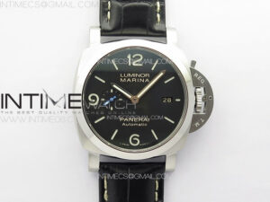 PAM 1312 W TTF 1:1 Best Edition on Black Leather Strap P9010