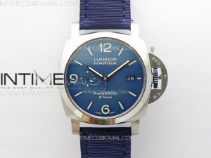 PAM 1157 W TTF 1:1 Best Edition on Blue Nylon Strap P9010