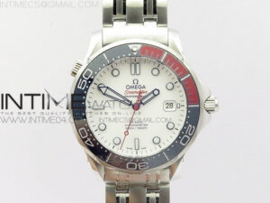 Seamaster Diver 300M SS "COMMANDER’S WATCH" BP 1:1 Best Edition on SS Bracelet A2824 (Free Nylon Strap)