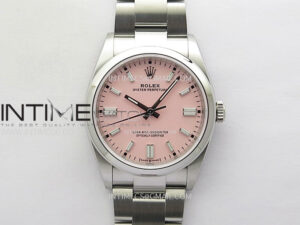 Oyster Perpetual 36mm 126000 904L VSF 1:1 Best Edition Pink Dial on SS Bracelet VS3235