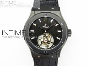 BIG BANG CLASSIC FUSION DLC BLACK DIAL FLYING TOURBILLION