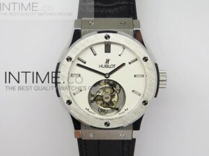 BIG BANG CLASSIC FUSION SS WHITE DIAL FLYING TOURBILLION
