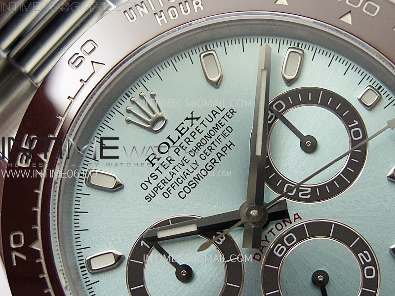 DAYTONA 116506 QF 1:1 BEST EDITION ICE BLUE DIAL LUME MARKERS ON SS BRACELET SH4130 V3 - Image 21