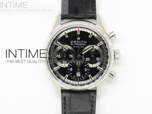 El Primero Chrono SS Black Dial