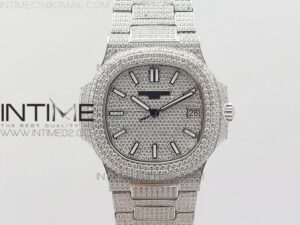 NAUTILUS JUMBO 5711 FULL PAVED DIAMONDS
