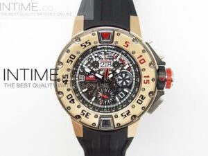 RM032 47MM RG SKELETON DIAL