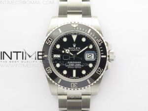 SUBMARINER 116610 LN BLACK CERAMIC KING 1:1 BEST EDITION 904L SS CASE AND BRACELET VS3135
