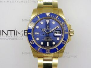 SUBMARINER 116618LB FULL WRAPPED SWISS ETA 2836