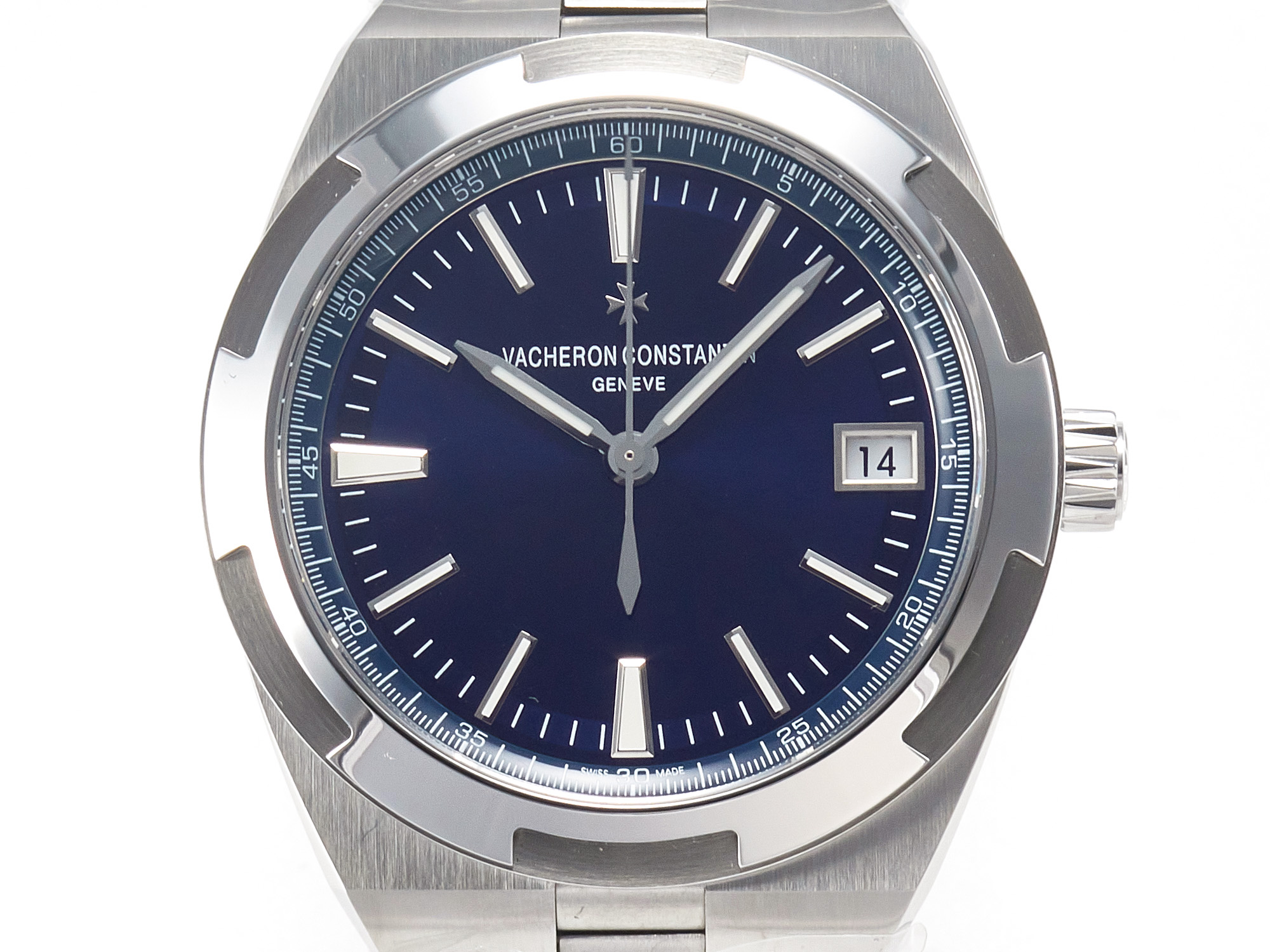 Overseas 4500V SS ZF 1:1 Best Edition Blue Dial on SS Bracelet A5100 - Image 3
