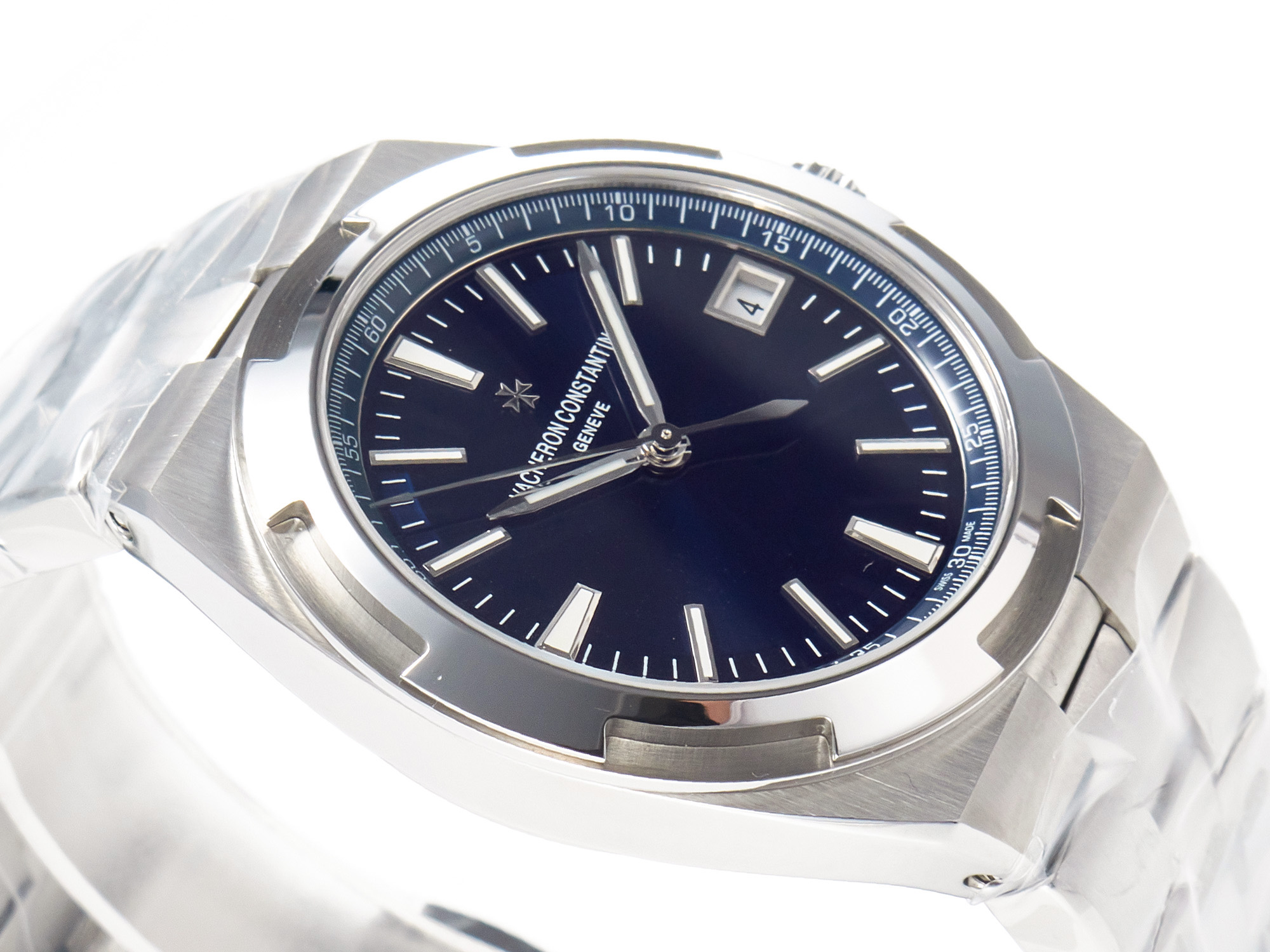 Overseas 4500V SS ZF 1:1 Best Edition Blue Dial on SS Bracelet A5100 - Image 8
