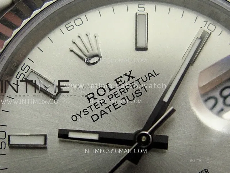 DateJust 41 126334 904L SS V2 VSF 1:1 Best Edition Silver Dial Stick Marker On Jubilee Bracelet DD3235
