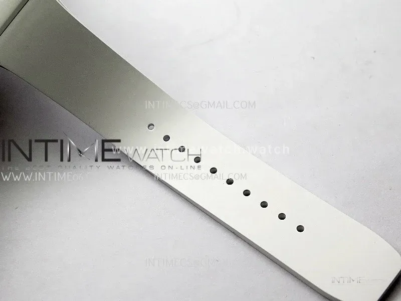 RM07 Real White Ceramic RG ZF Best Edition White MOP Diamond Skeleton Dial On White Rubber Strap Asian CRMA2 Clone