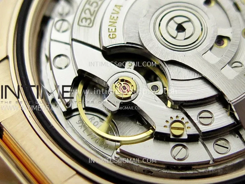 Day Date 228235 40mm 904L RG 1:1 ONE Factory Best Edition Brown Dial Sticks Markers on RG President Bracelet SA3255