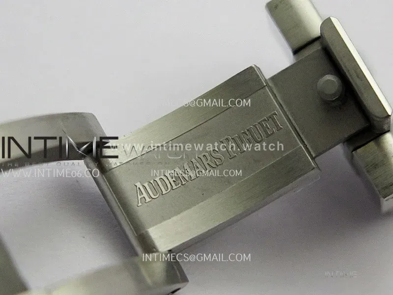 Royal Oak 41mm 15500 SS ZF Free Sprung V4 1:1 Best Edition Silver Textured Dial On SS Bracelet Super Clone A4302