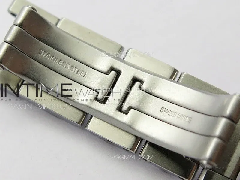 Ballon Bleu 33mm SS/RG 3KF 1:1 Best Edition White MOP Dial on SS Bracelet A076