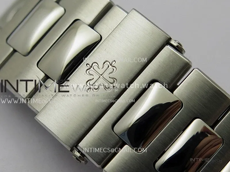 Nautilus 5711/1A-018 PPF 1:1 Best Edition Tiffany Blue Textured Dial on SS Bracelet Super Clone 26-330 V5
