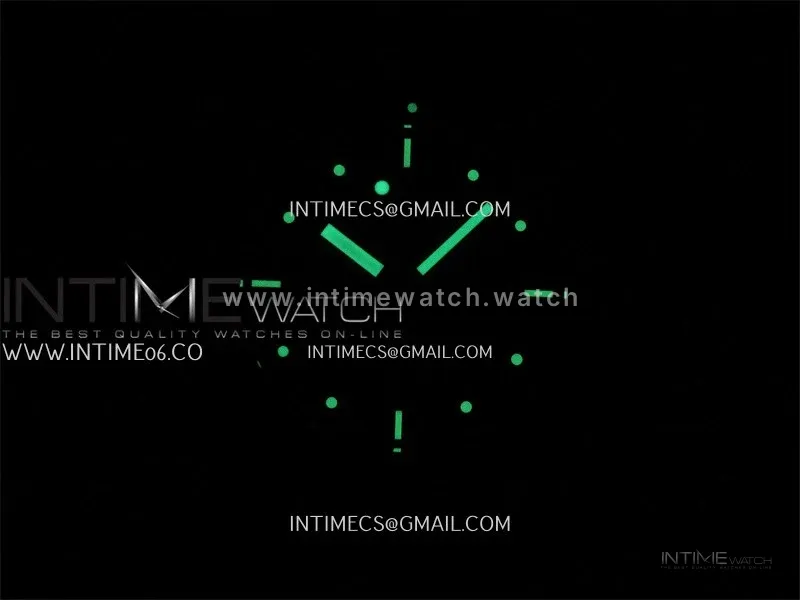 Fifty Fathoms Bathyscaphe Green Ceramic GF 1:1 Best Edition Green Ombre Dial On Black Sail-Canvas Strap A1315(Free Rubber Strap)