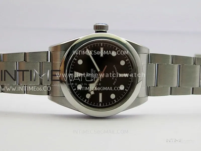 Black Bay 79500 36mm SS KRF 1:1 Best Edition Black Dial On SS Bracelet A2824