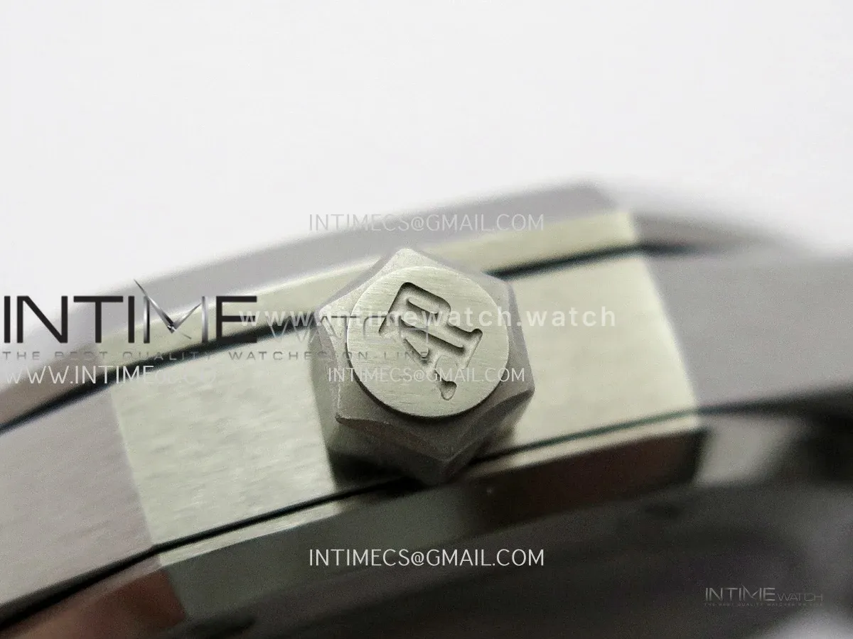 Royal Oak 41mm 15510 SS JF 1:1 Best Edition Silver Dial On SS Bracelet Super Clone DD4302 (Free Sprung Look)