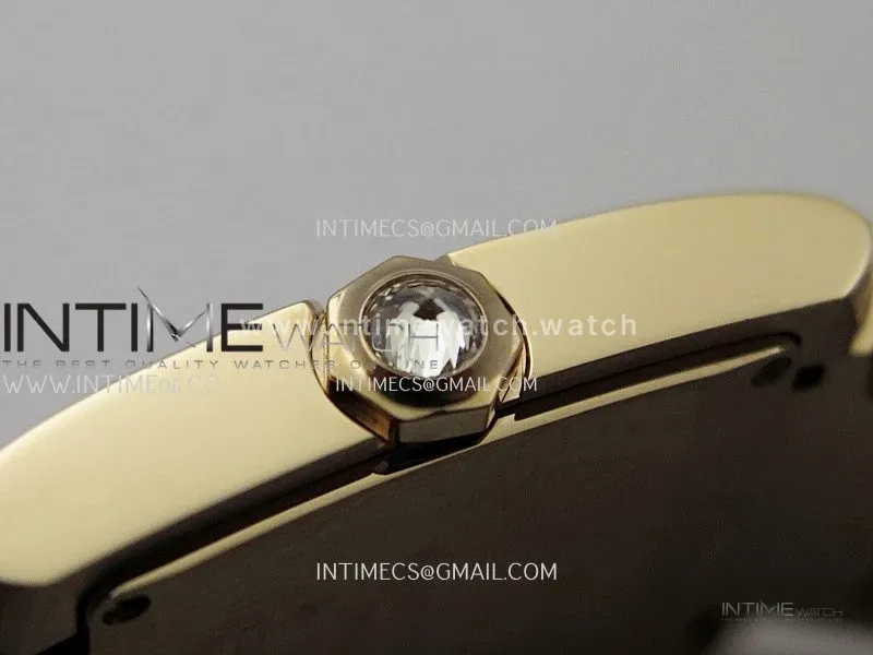 Tank Francaise Ladies 27mm Diamond Bezel RG 8848F 1:1 Best Edition Silver Dial on RG Bracelet Ronda Quartz V2