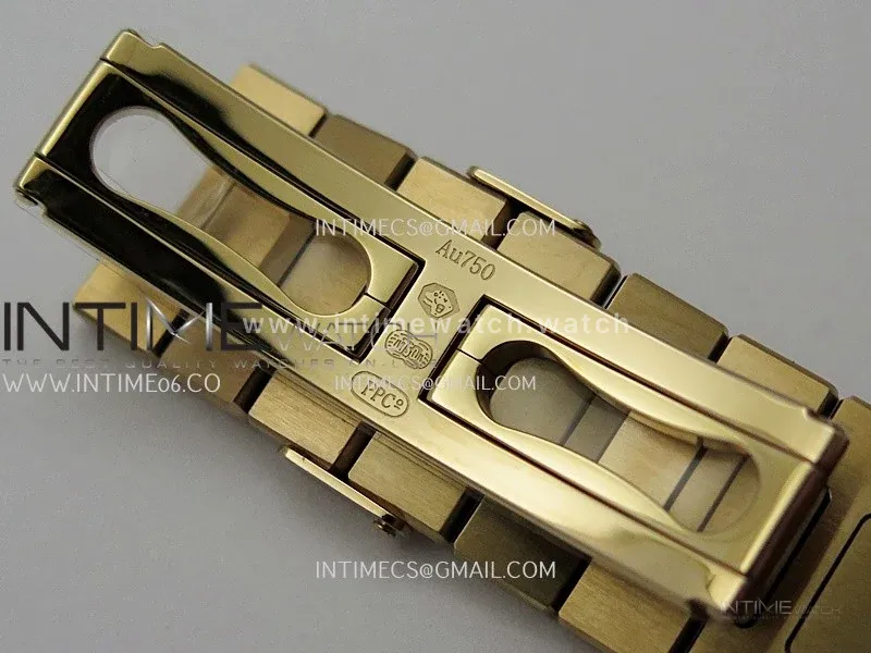 Nautilus 5711/1R-001 RG 3KF 1:1 Best Edition Brown Textured Dial on RG Bracelet Super Clone 26-330