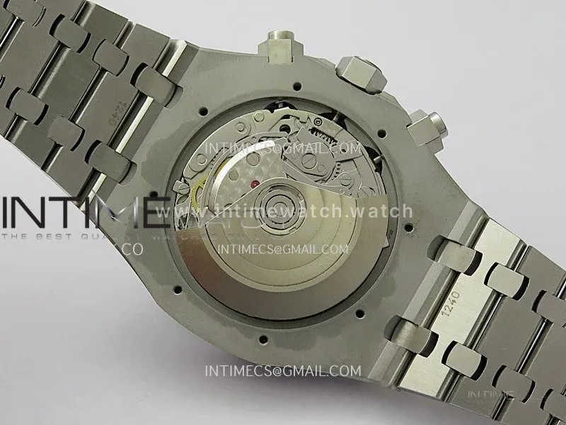 Royal Oak Chrono 26331ST SS IPF 1:1 Best Edition Gray Dial Silver Subdial on SS Bracelet A7750