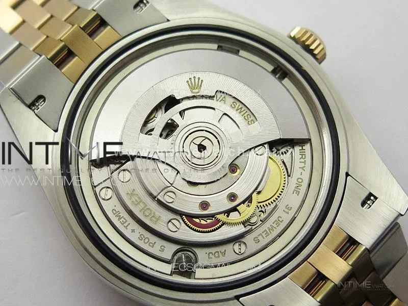 DateJust 41 126331 904L SS/RG GMF 1:1 Best Edition Brown Dial Sticks Markers On Jubilee Bracelet VR3235