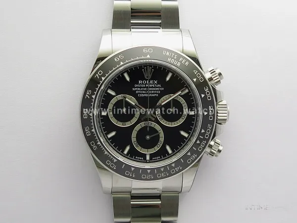 Daytona 126500 VSF 1:1 Best Edition 904L Steel Black Dial on SS Bracelet DD4131