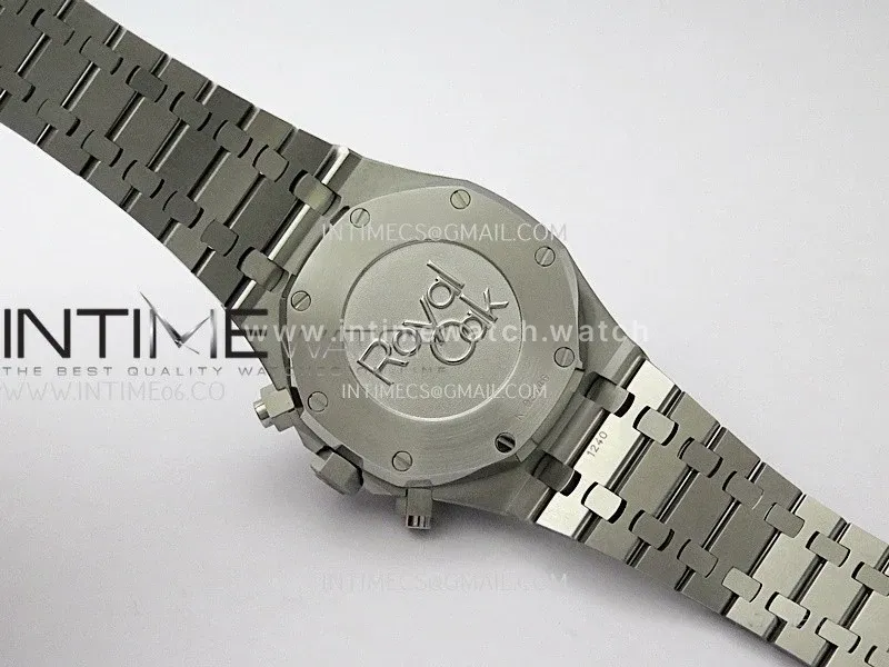 Royal Oak Chrono 26331ST SS IPF 1:1 Best Edition Gray Dial Black Subdial on SS Bracelet A7750