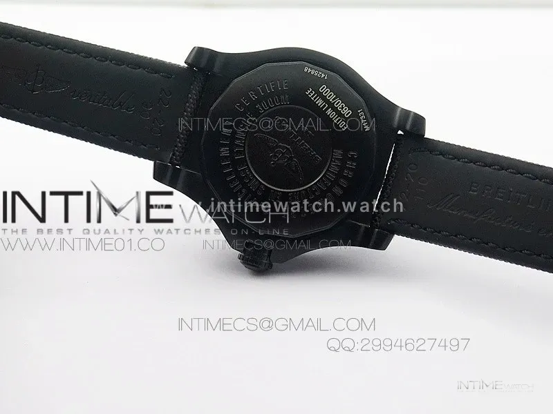 Avenger II Seawolf PVD Black Dial on Gray Nylon Strap A2836