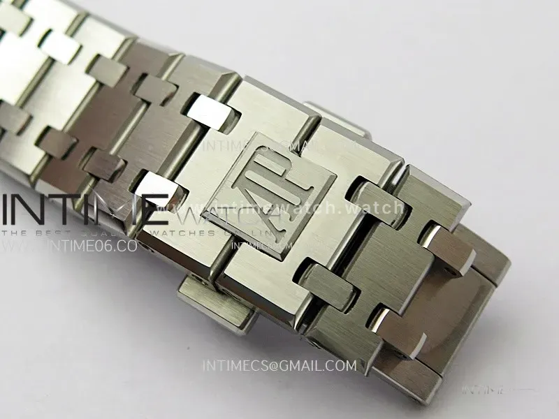 Royal Oak 41mm Skeleton 15407 SS ZF 1:1 Best Edition Skeleton Dial on SS Bracelet A3132