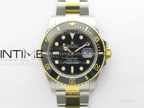 Submariner 41mm 126613 LN SS/YG 3EF 1:1 Best Edition Black Dial on SS/YG Bracelet VR3235