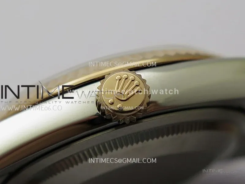 DateJust 126231 904L SS/RG JDF 1:1 Best Edition Gray Dial Green Roman Markers on Jubilee SS/RG Bracelet