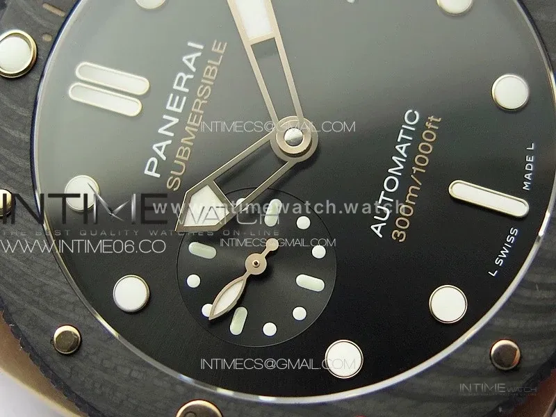 PAM1070 Submersible QuarantaQuattro Goldtech™ OroCarbo 44mm