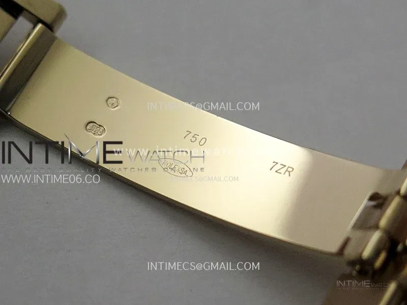 Day Date 228235 40mm 904L RG 1:1 ONE Factory Best Edition Brown Dial Sticks Markers on RG President Bracelet SA3255