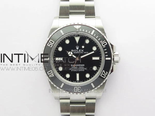 Submariner 41mm 124060 LN SS BP Best Edition Black Dial SH3230