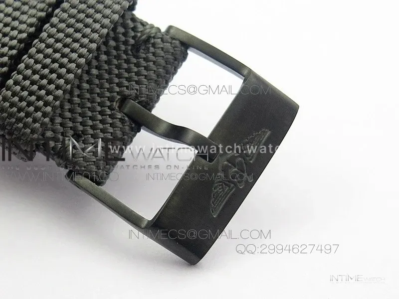 Avenger II Seawolf PVD Black Dial on Gray Nylon Strap A2836