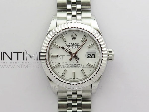 Datejust 28mm 279174 SS BP Best Edition White Sticks Markers Dial on SS Jubilee Bracelet ETA2671