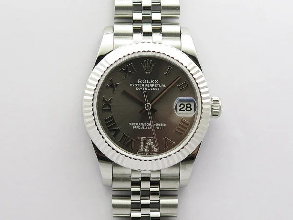 Datejust 31mm 278271 SS BP Best Edition Gray Roman Markers Dial on Jubilee Bracelet