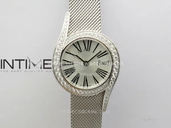 Limelight Gala G0A38160 32mm SS ZF 1:1 Best Edition Silver Dial on SS Bracelet Siwss Quartz
