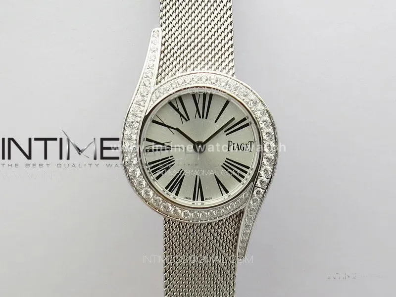 Limelight Gala G0A38160 32mm SS ZF 1:1 Best Edition Silver Dial on SS Bracelet Siwss Quartz