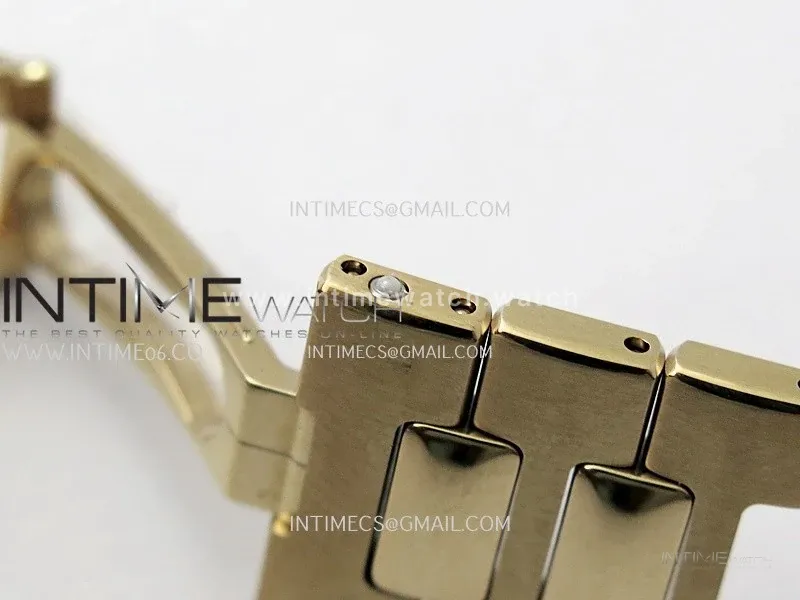 Nautilus 5711/1R-001 RG 3KF 1:1 Best Edition Brown Textured Dial on RG Bracelet Super Clone 26-330