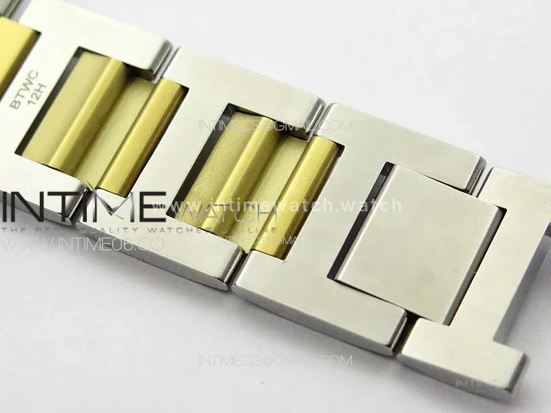 Ballon Bleu 42mm SS/YG 3KF 1:1 Best Edition White Texture Dial on SS Bracelet A2824