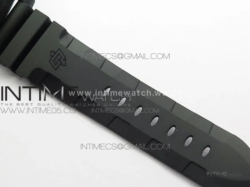 PAM979 Carbotech VSF 1:1 Best Edition Carbon Dial on Rubber Strap P.9010 Clone (Free Leather Strap)