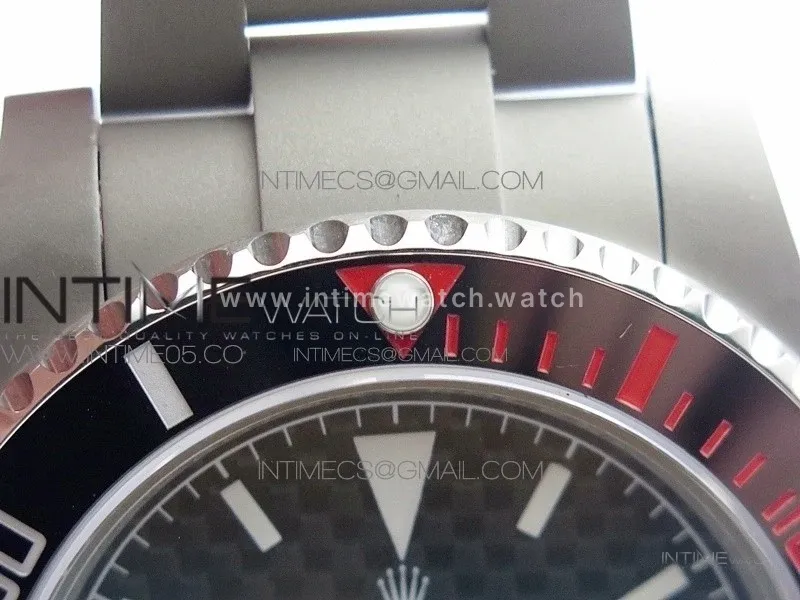 The Rough Matt Carbon Sandblast SS GMF Best Edition Carbon Dial on SS Bracelet SA3130