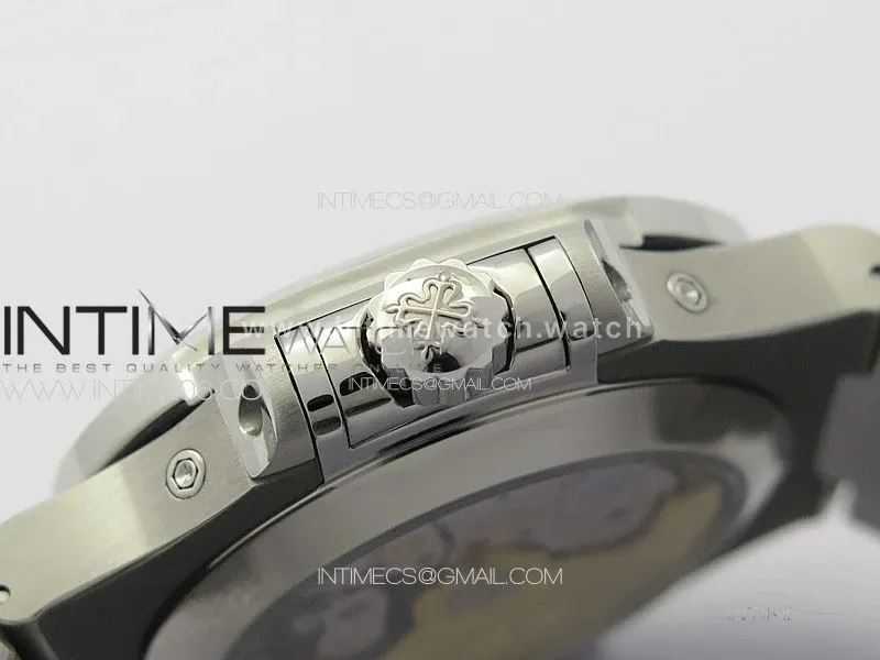Nautilus 5726 Full Function SS PPF 1:1 Best Edition Gray Dial on SS Bracelet PPF324 (Free Tool)