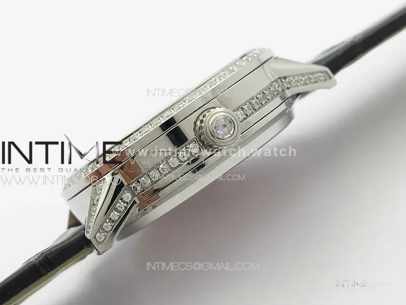 Rendez-Vous Tourbillon SS RMSF Best Edition White Dial on Black Leather Strap